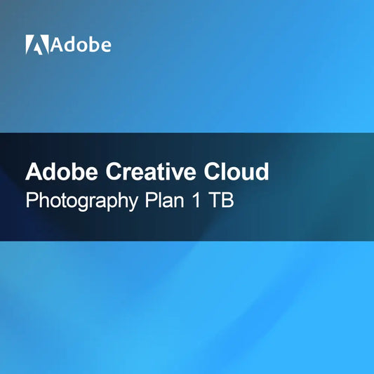 Plan Photographie Adobe Creative Cloud Éducation