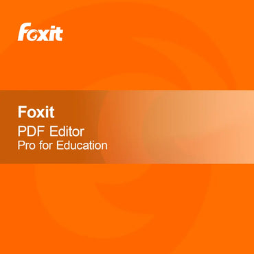 EDU Foxit PDF Editor Pro pro vzdělávání