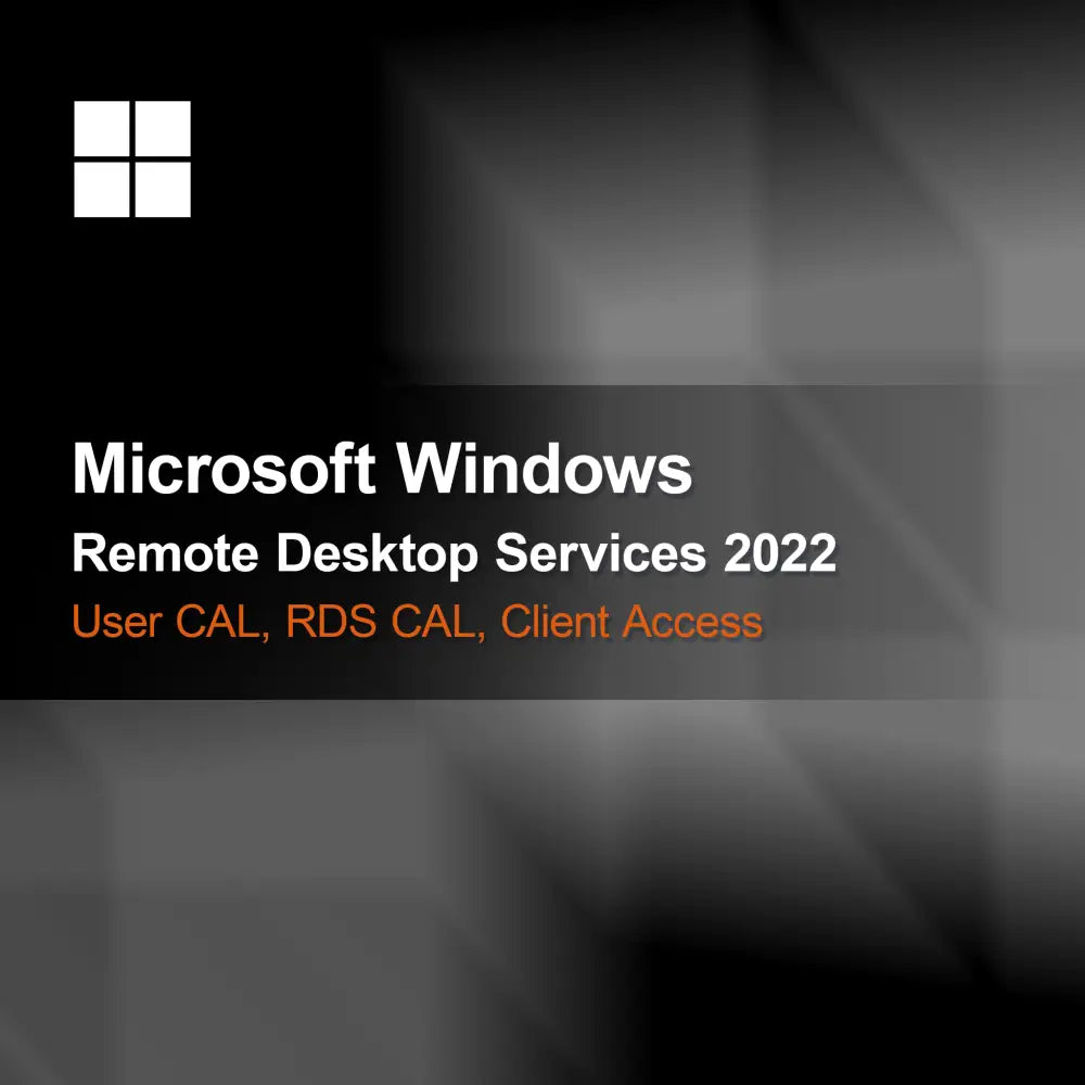 Microsoft Windows Remote Desktop Services 2022, uživatelská CAL, RDS CAL, licence pro přístup klienta