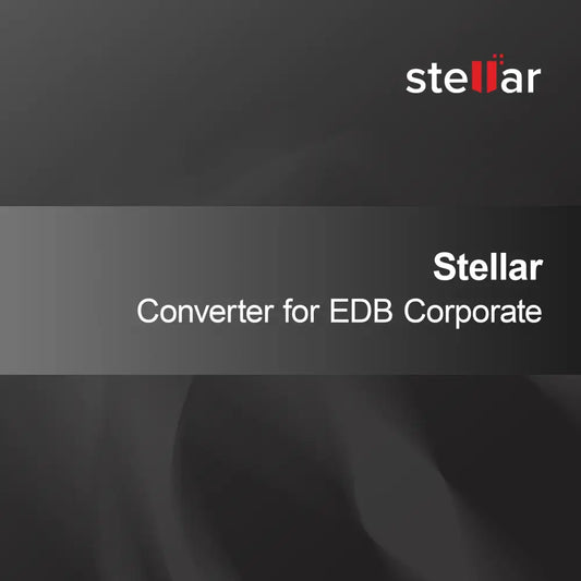 Stellar Converter pro EDB Corporate
