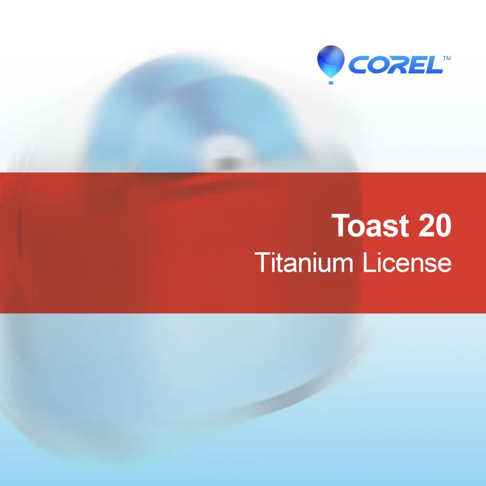 Licence Toast 20 Titanium