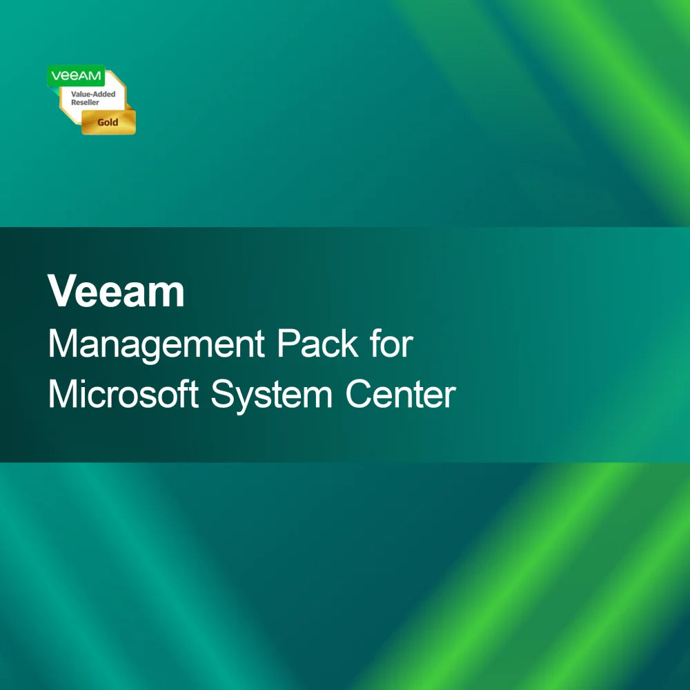 Veeam Management Pack pro Microsoft System Center