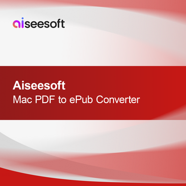 Aiseesoft Mac PDF do ePub převodník