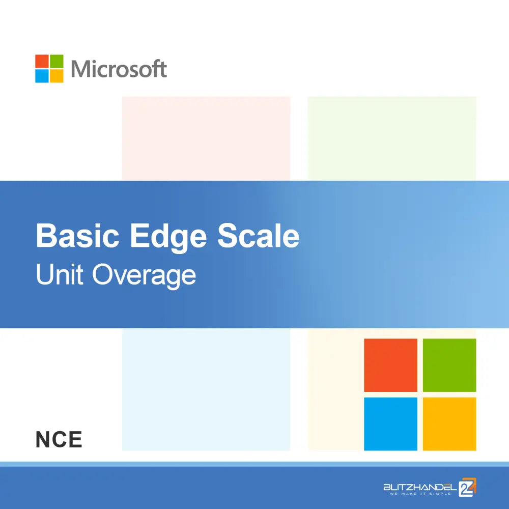 Exceso básico de unidad de escala Edge (NCE)