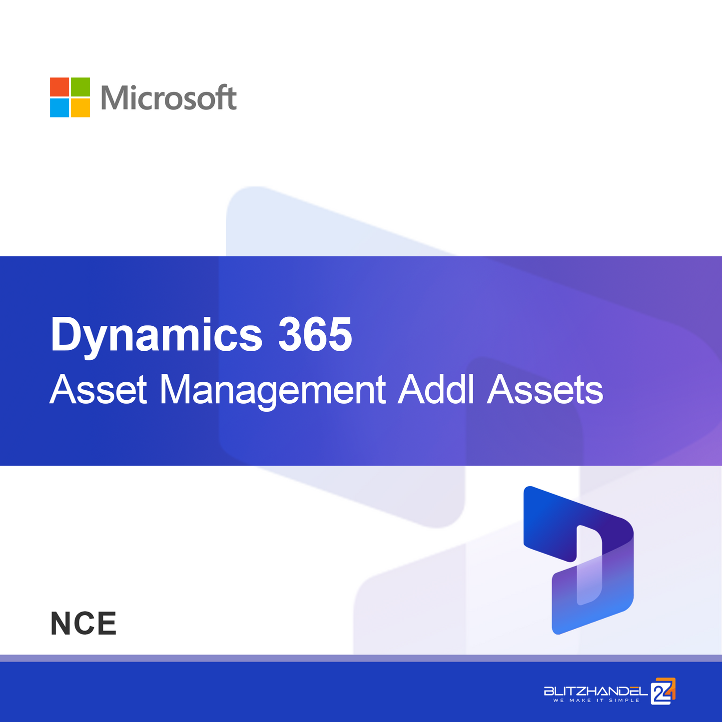 Dynamics 365 Gestione Asset Addl Assets (NCE)