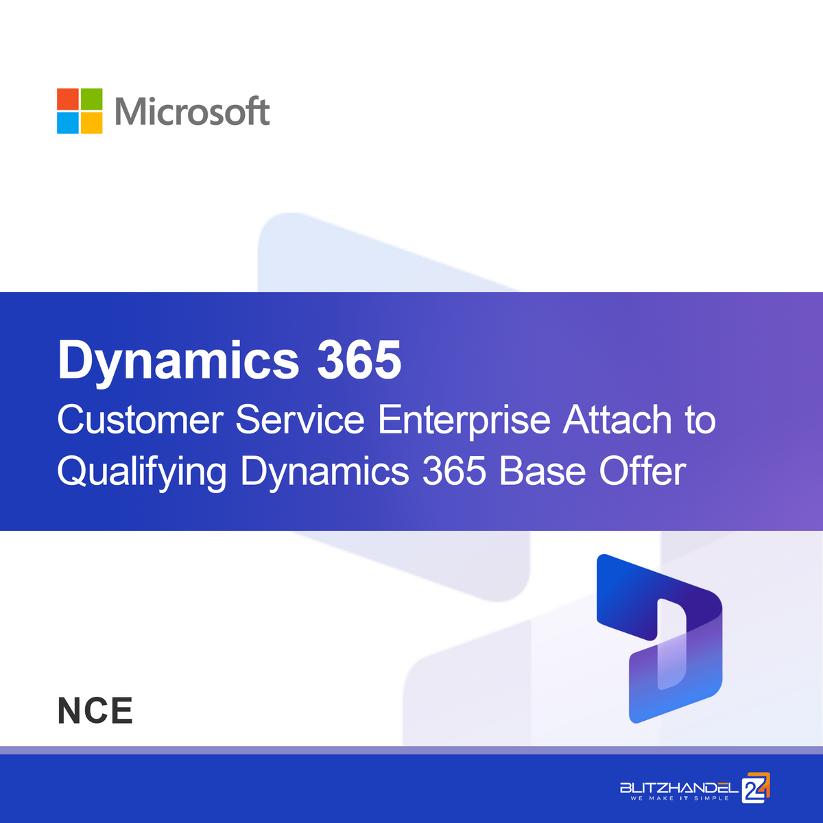 Dynamics 365 Customer Service Professional Připojit k kvalifikované základní nabídce Dynamics 365 (NCE)
