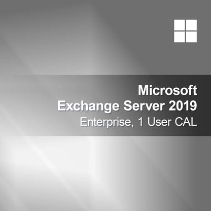 Microsoft Exchange Server 2019 Enterprise, 1 uživatelská CAL
